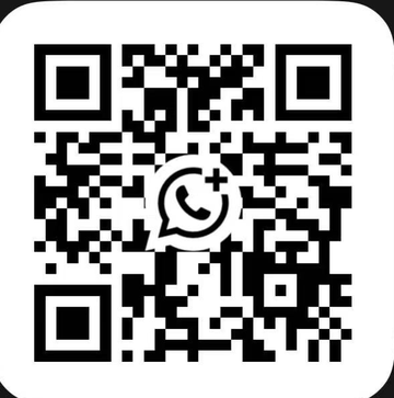 QR code that opens a WhatsApp chat with Huaxun